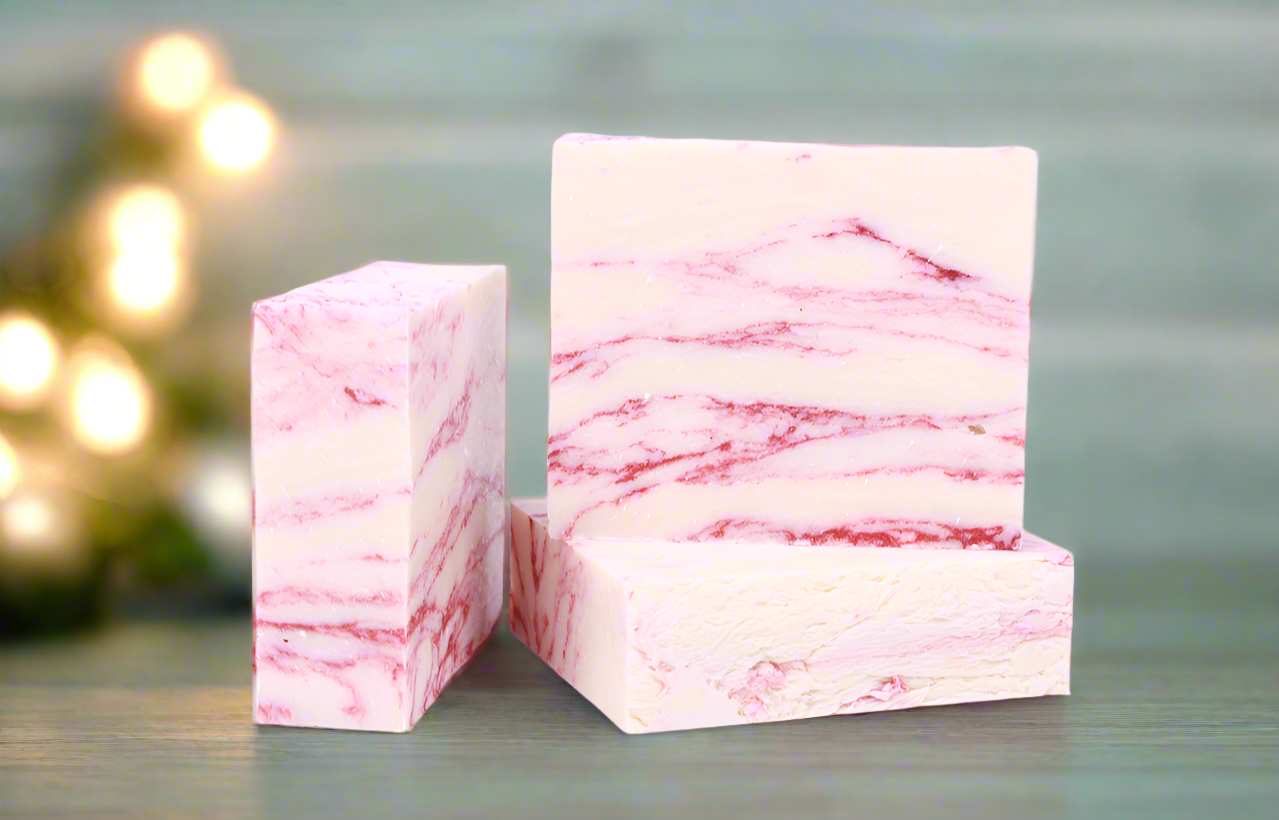 Candy Cane Bar Soap